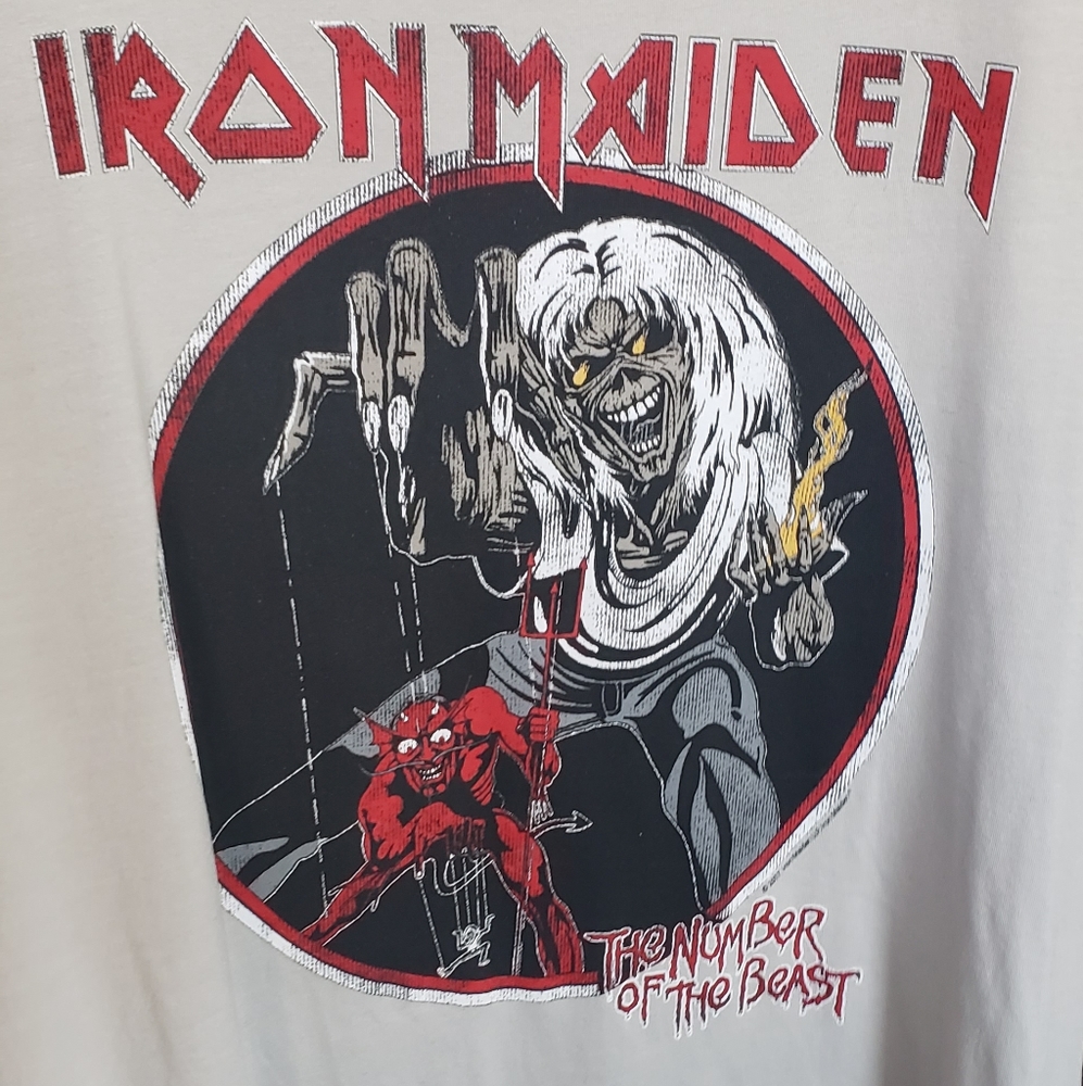 Iron maiden shirt dress